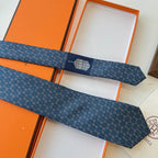 GRAVATAS HERMES  DE SEDA  PADRÃO "H"