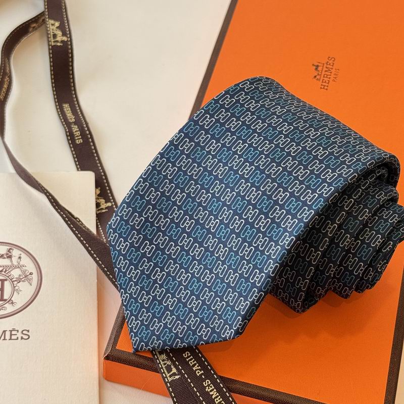 GRAVATAS HERMES  DE SEDA  PADRÃO "H"