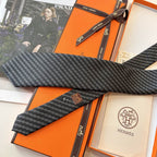 GRAVATA HERMES CHAÎNE D'ANCRE