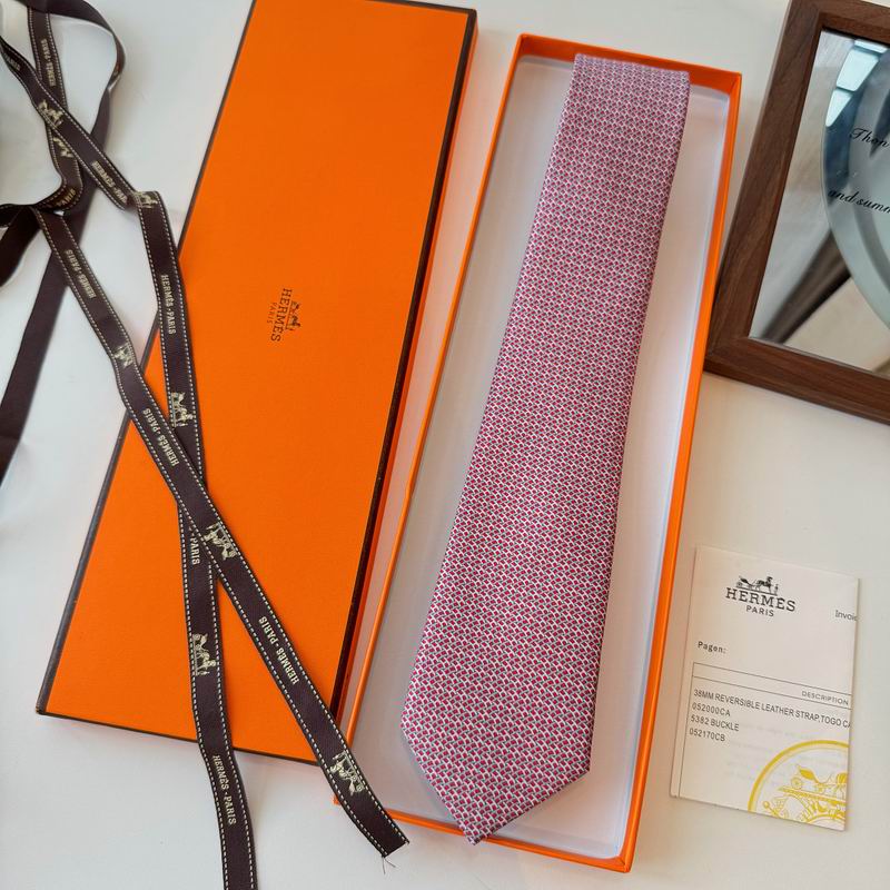 GRAVATAS HERMES  DE SEDA  H COLLECTION