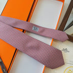 GRAVATAS HERMES  DE SEDA  H COLLECTION