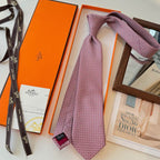 GRAVATAS HERMES  DE SEDA  H COLLECTION