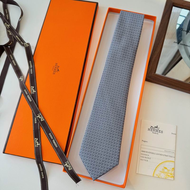 GRAVATAS HERMES  DE SEDA  H COLLECTION