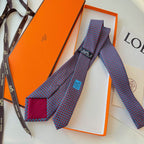 GRAVATAS HERMES  DE SEDA  H COLLECTION