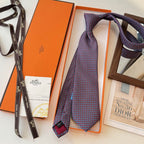 GRAVATAS HERMES  DE SEDA  H COLLECTION