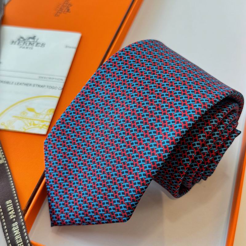 GRAVATAS HERMES  DE SEDA  H COLLECTION