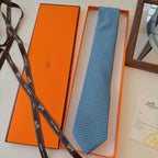 GRAVATAS HERMES  DE SEDA  H COLLECTION