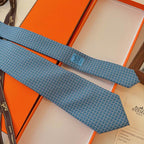 GRAVATAS HERMES  DE SEDA  H COLLECTION