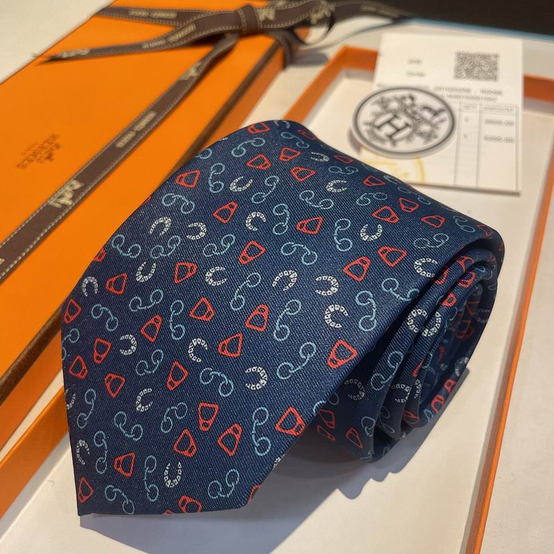 GRAVATAS HERMES  DE SEDA  MARÉCHAL FERRANT