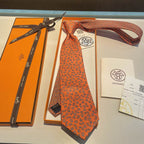 GRAVATAS HERMES  DE SEDA  MARÉCHAL FERRANT