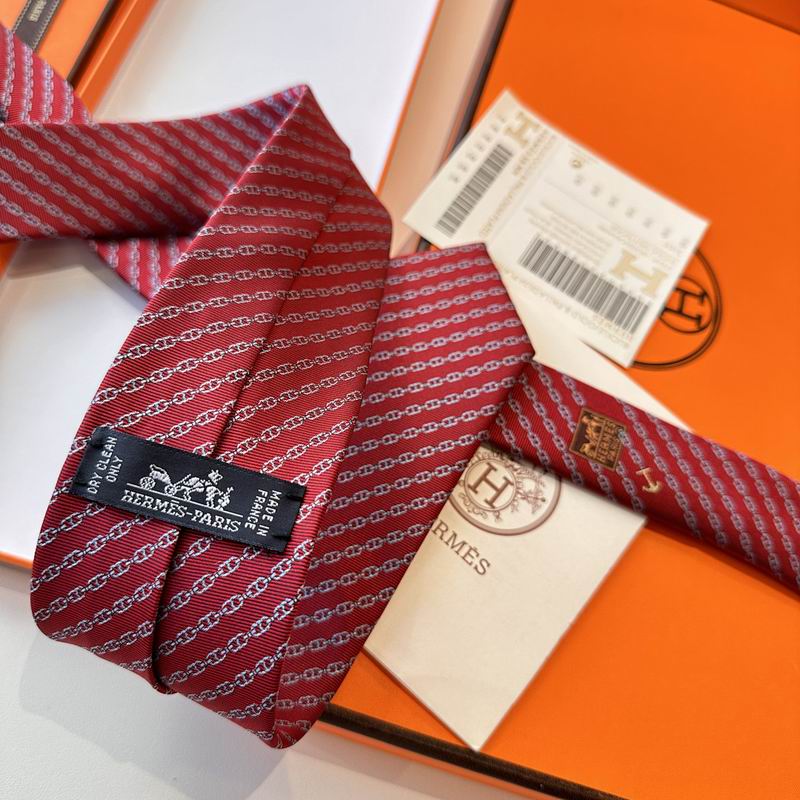 GRAVATA HERMES CHAÎNE D'ANCRE