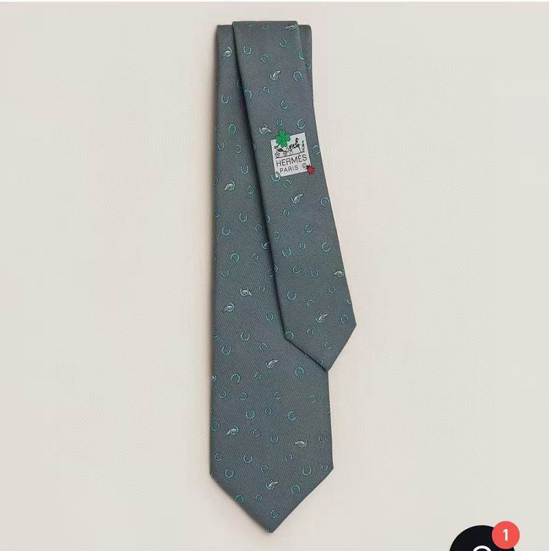 GRAVATAS HERMES  DE SEDA  OUT OF THE BOX   FERRADURA E CAVALO
