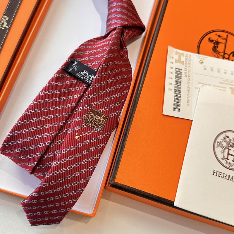 GRAVATA HERMES CHAÎNE D'ANCRE