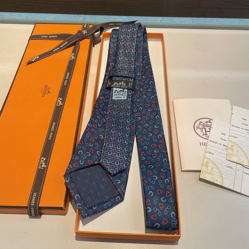 GRAVATAS HERMES  DE SEDA  MARÉCHAL FERRANT