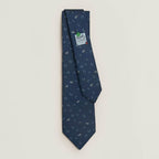 GRAVATAS HERMES  DE SEDA  OUT OF THE BOX   FERRADURA E CAVALO