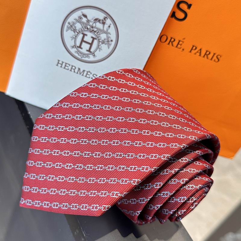 GRAVATA HERMES CHAÎNE D'ANCRE