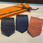 GRAVATAS HERMES  DE SEDA  MARÉCHAL FERRANT