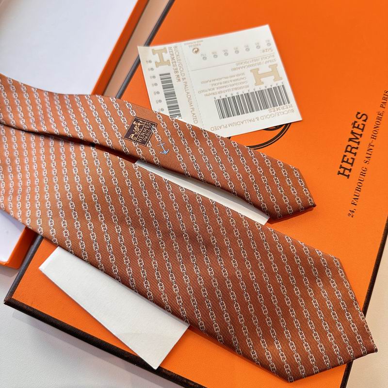 GRAVATA HERMES CHAÎNE D'ANCRE