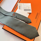GRAVATA HERMES CHAÎNE D'ANCRE