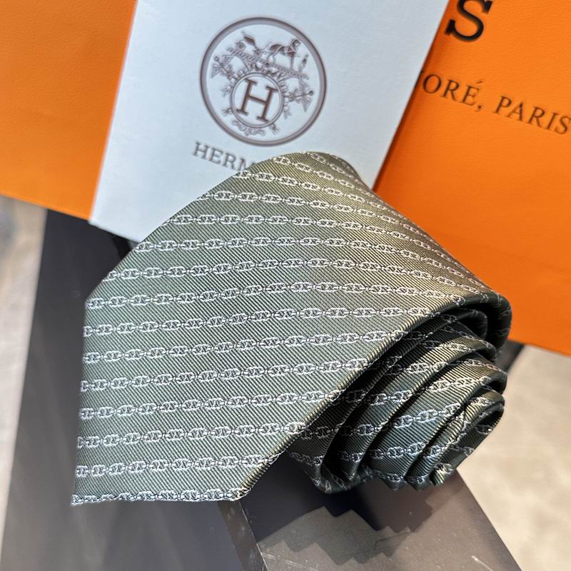 GRAVATA HERMES CHAÎNE D'ANCRE