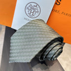 GRAVATA HERMES CHAÎNE D'ANCRE