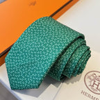 GRAVATAS HERMES  DE SEDA  SOUP'H