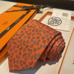 GRAVATAS HERMES  DE SEDA  MARÉCHAL FERRANT