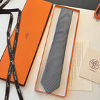 GRAVATAS HERMES  DE SEDA  MICRO H