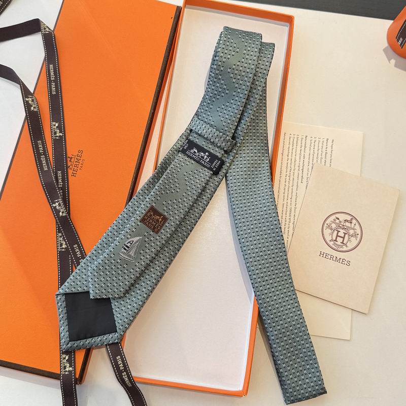 GRAVATAS HERMES  DE SEDA  MICRO H