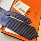 GRAVATA HERMES CHAÎNE D'ANCRE