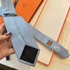 GRAVATAS HERMES  DE SEDA  MICRO H