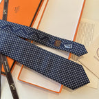 GRAVATAS HERMES  DE SEDA  MICRO H