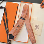 GRAVATAS HERMES  DE SEDA  MICRO H
