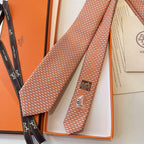 GRAVATAS HERMES  DE SEDA  MICRO H