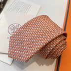 GRAVATAS HERMES  DE SEDA  MICRO H
