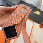 GRAVATAS HERMES  DE SEDA  MICRO H