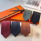 GRAVATA HERMES CHAÎNE D'ANCRE