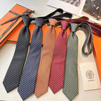 GRAVATA HERMES CHAÎNE D'ANCRE