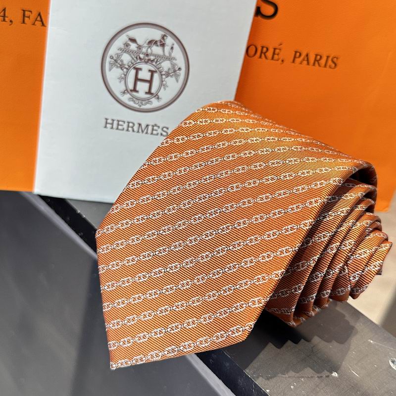 GRAVATA HERMES CHAÎNE D'ANCRE