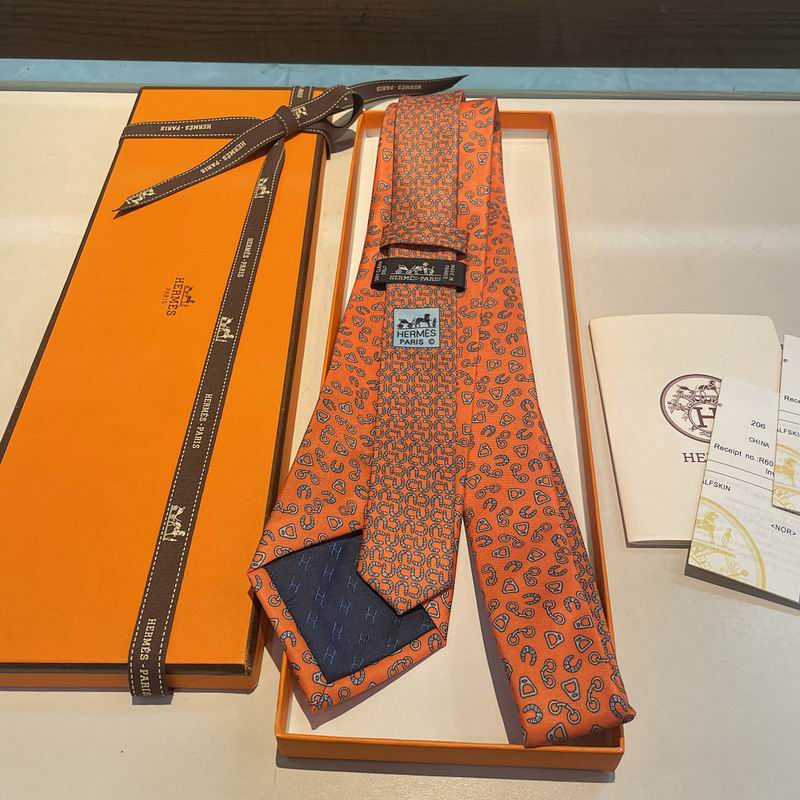 GRAVATAS HERMES  DE SEDA  MARÉCHAL FERRANT