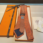 GRAVATAS HERMES  DE SEDA  MARÉCHAL FERRANT