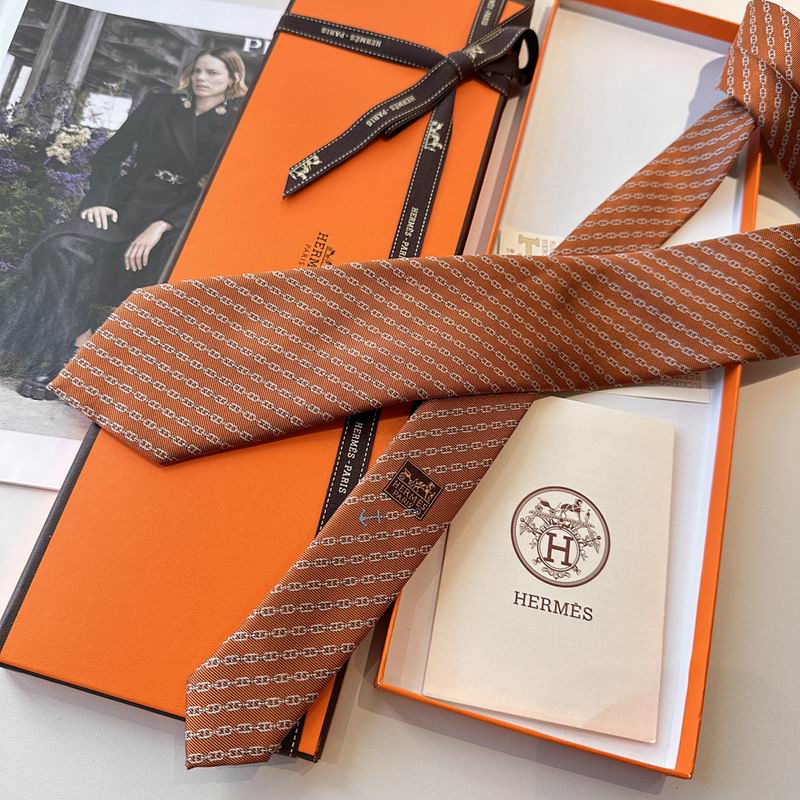 GRAVATA HERMES CHAÎNE D'ANCRE