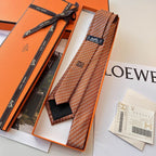 GRAVATA HERMES CHAÎNE D'ANCRE