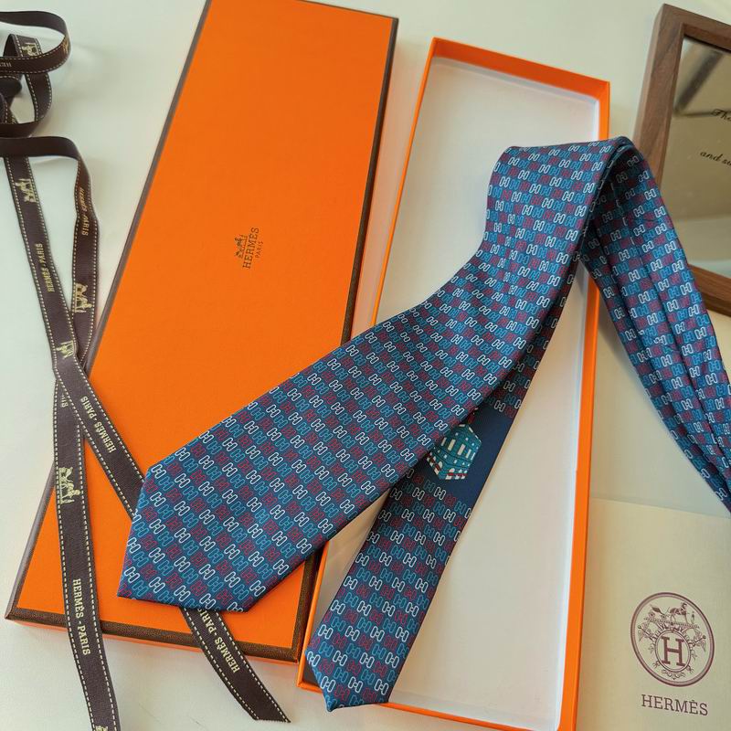 GRAVATAS HERMES  DE SEDA  PADRÃO "H"