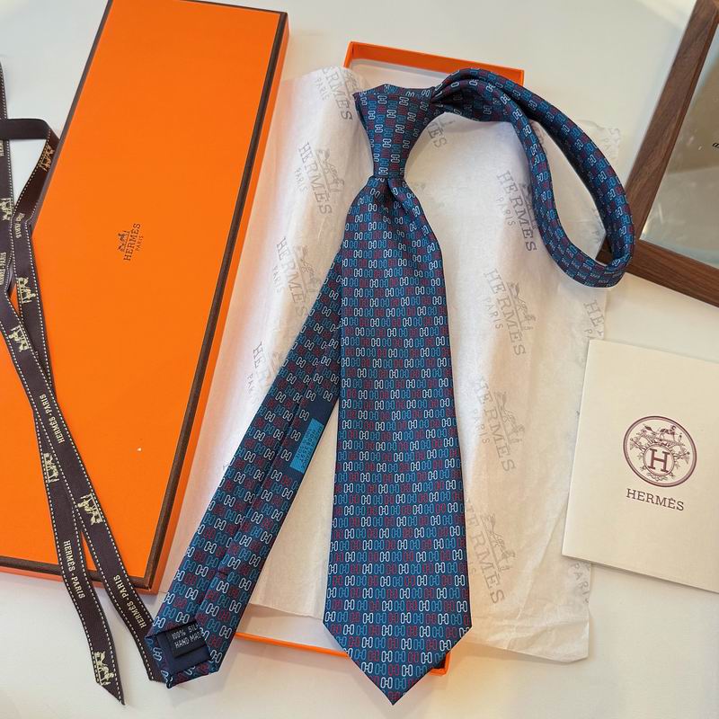 GRAVATAS HERMES  DE SEDA  PADRÃO "H"