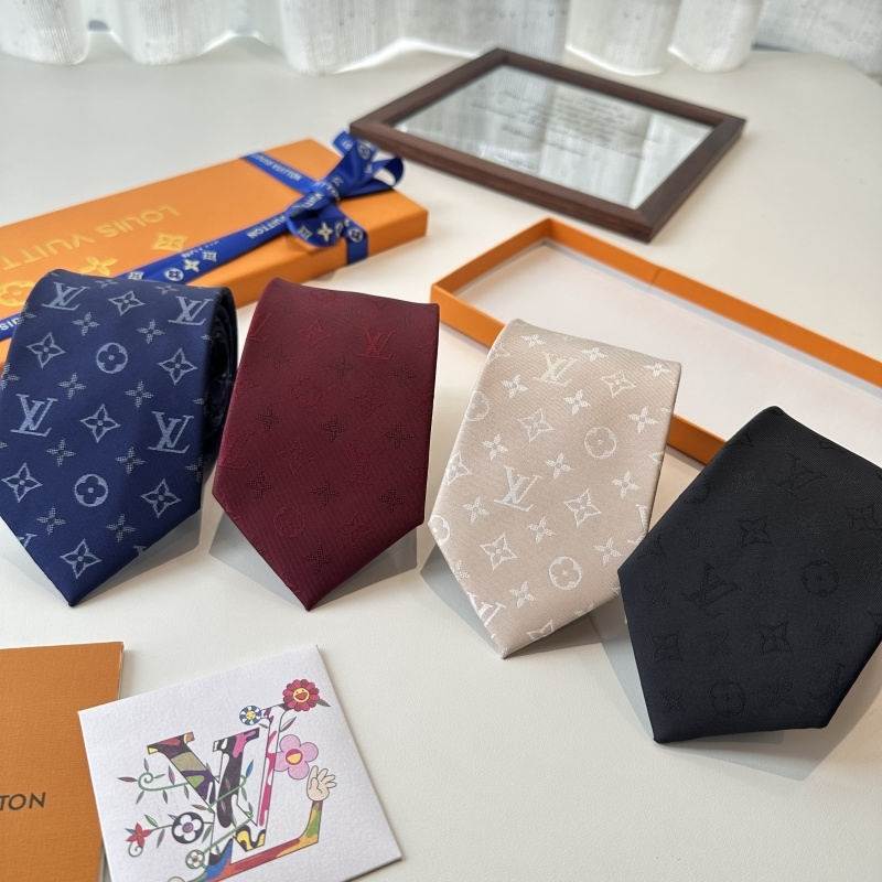 GRAVATAS LOUIS VUITTON MONOGRAM STARS SEDA