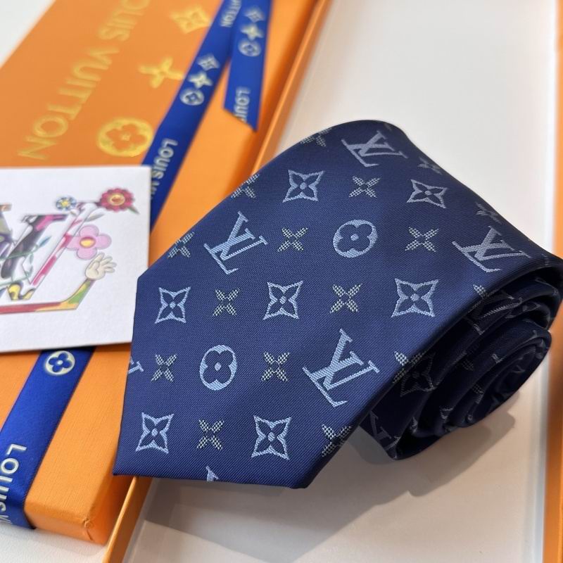 GRAVATAS LOUIS VUITTON MONOGRAM STARS SEDA