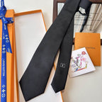 GRAVATAS LOUIS VUITTON MONOGRAM STARS SEDA