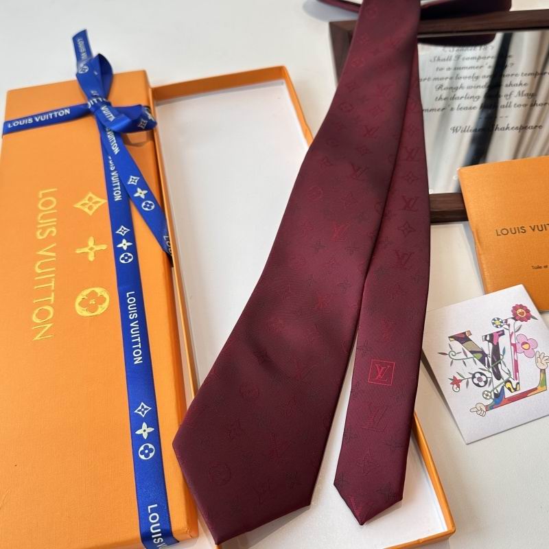 GRAVATAS LOUIS VUITTON MONOGRAM STARS SEDA