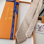 GRAVATAS LOUIS VUITTON MONOGRAM STARS SEDA